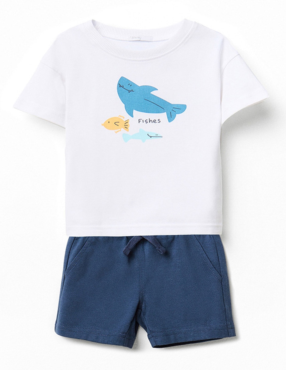 Conjunto de algodón para niño 2 piezas Conjunto de algodón para niño 2 piezas
